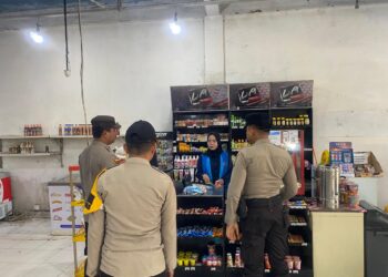 Cegah Curas hingga Curanmor, Polsek Pangkalan Kuras Gencar Patroli di Titik Rawan