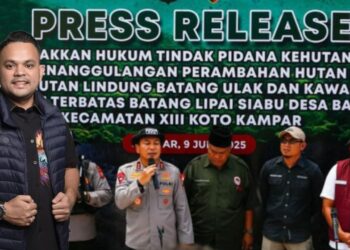 Ketua DPP Elang Tiga Hambalang Apresiasi Kapolda Riau Tangkap Oknum Sekdes Perambah Hutan