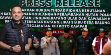 Ketua DPP Elang Tiga Hambalang Apresiasi Kapolda Riau Tangkap Oknum Sekdes Perambah Hutan