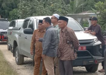 Camat Longkib Dampingi Kepala Dinas Syariat Islam Cek Lokasi MTQ IX Tingkat Kota Subulussalam