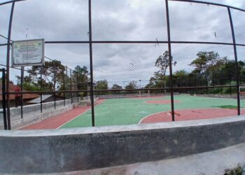 Aspirasi Ditimpa ADD Tahun 2024, Pembangunan Lapangan Futsal Kampung Gajah Putih, Diduga Tumpang Tindih
