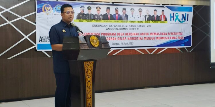 Wali Kota Langsa Buka Kegiatan Implementasi Program Desa Bersinar