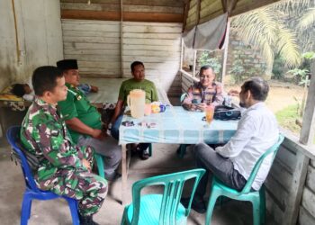 Ciptakan Situasi Kondusif, Polsek Pangkalan Lesung Gencarkan Cooling System