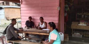 Bhabinkamtibmas Segati Sosialisasi Bahaya Narkoba dan Karhutla Lewat Kegiatan Cooling System