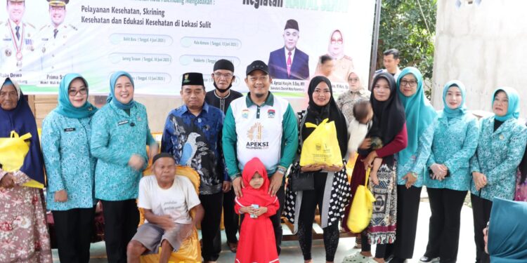 “Kawal Sehat” Pelayanan Kesehatan Bagi Masyarakat Terpencil Dalam Rangka HUT Kota Palembang Ke 1342