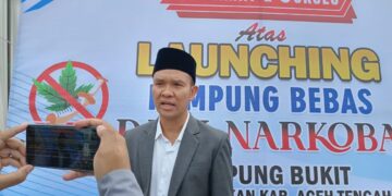 Reje Kampung Bukit Apresiasi Polres Aceh Tengah Atas Launching Kampung Bebas Narkoba