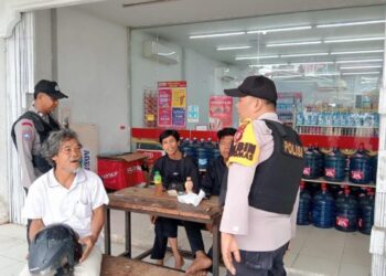 Patroli KRYD Polsek Ukui Ajak Warga Jadi Garda Terdepan Jaga Ketertiban