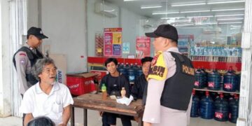 Patroli KRYD Polsek Ukui Ajak Warga Jadi Garda Terdepan Jaga Ketertiban