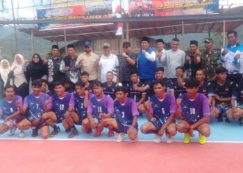 Turnamen Semi Open Voli Ball Aceh Tengah–Bener Meriah Resmi Dibuka Camat Pegasing