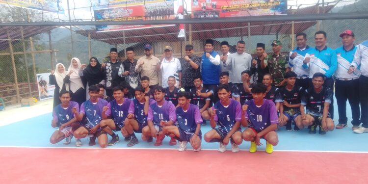 Turnamen Semi Open Voli Ball Aceh Tengah–Bener Meriah Resmi Dibuka Camat Pegasing