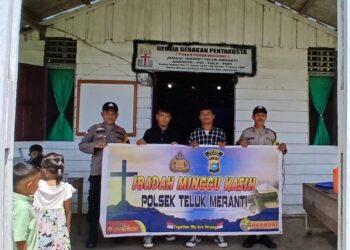 Polsek Teluk Meranti Gelar Minggu Kasih, Bahas Remaja Nongkrong Larut Malam