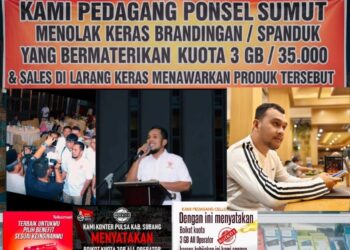 Telkomsel Dituding Hancurkan UMKM, Aksi Damai Hadang Dian Siswarini Di Sumut