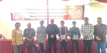 Anggota DPRD Kota Medan Robi Barus Lakukan Sosper Di Medan Petisah