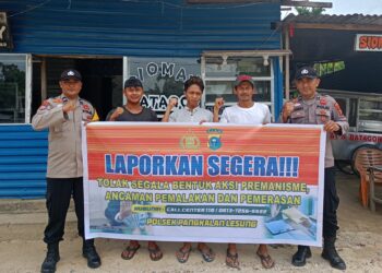 Polsek Pangkalan Lesung Gencarkan Sosialisasi Anti Premanisme, Warga Diimbau Berani Lapor