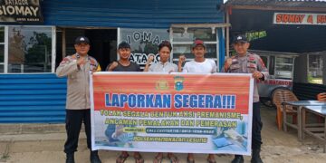 Polsek Pangkalan Lesung Gencarkan Sosialisasi Anti Premanisme, Warga Diimbau Berani Lapor