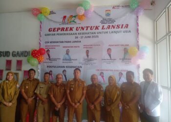 GEPREK Untuk Lansia Dalam Rangka HUT Kota Palembang Di RSUD Gandus