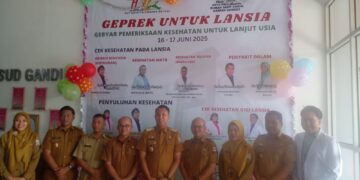 GEPREK Untuk Lansia Dalam Rangka HUT Kota Palembang Di RSUD Gandus
