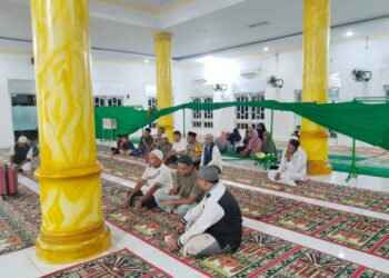 Polsek Kerumutan Dukung Sosialisasi Umroh, Warga Antusias Hadiri Edukasi di Masjid Al-Mukmin