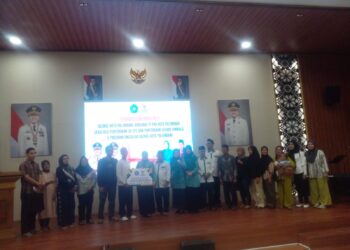 5 Program Unggulan Dan Penandatanganan MoU Baznas Bersama TP-PKK Kota Palembang Serta Penyerahan SK