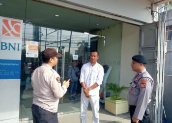 Polsek Pangkalan Kerinci Gelar Patroli Cegah C3, Sasar Bank hingga Toko Keramik