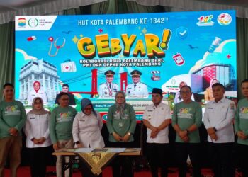 Gebyar Kolaborasi DPPKB Bersama RSUD BARI Pelayanan KB Mow, MCU Lanjut Usia, Stunting Dan Donor Darah