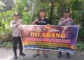 Polisi Sosialisasi Antisipasi Karhutla di Wilayah Rawan Sorek Satu, Pelalawan