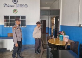 Jaga Keamanan, Polsek Kuala Kampar Gencarkan Patroli KRYD di Sejumlah Titik