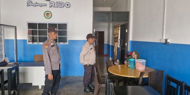 Jaga Keamanan, Polsek Kuala Kampar Gencarkan Patroli KRYD di Sejumlah Titik