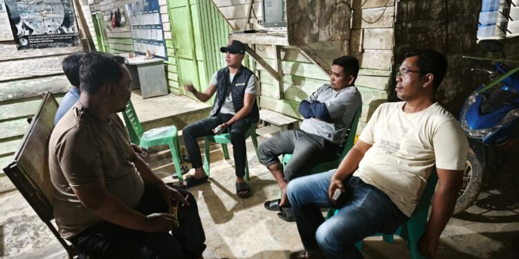 Cegah Konflik Meluas, Kapolsek Kerumutan Mediasi Warga Air Hitam dan Karyawan PT Costa