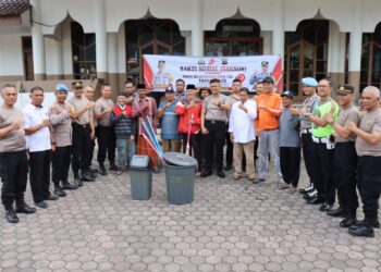 Sambut Bhayangkara ke-79, Kapolres Aceh Tengah Dan Ketua Bhayangkari Gelar Bakti Religi