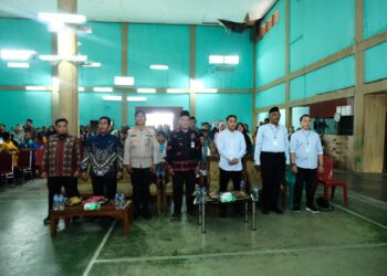 Polsek Pangkalan Kuras Dukung Santunan Jompo dan Sunat Massal, Jaga Sinergi dengan Masyarakat