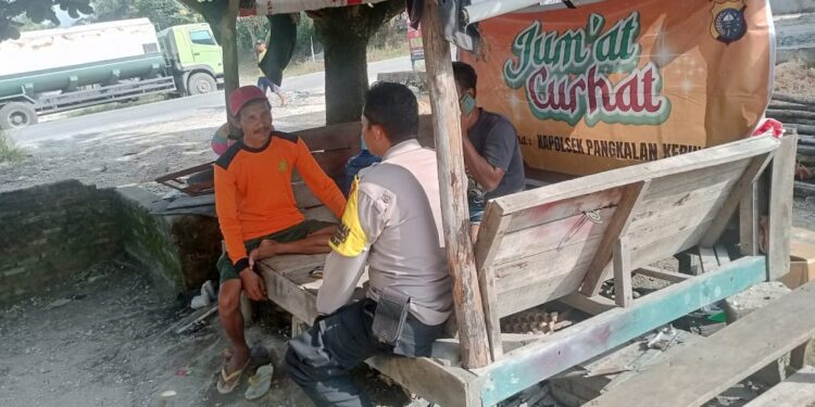 Warga Minta Kegiatan Pemuda Dihidupkan Lagi dalam Kegiatan Jumat Curhat Pangkalan Kerinci