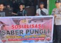 Polsek Bunut Gelar Sosialisasi Saber Pungli, Warga Diedukasi soal Bahaya Pungutan Liar