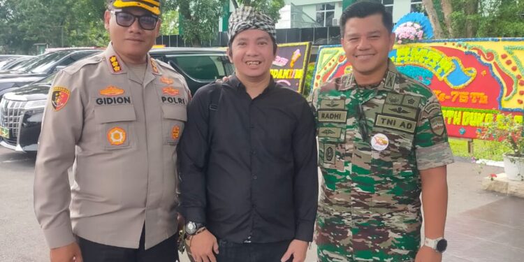 DPW PW FRN Counter Opinion Polri Sumut Hadiri HUT ke – 75 Kodam I/BB