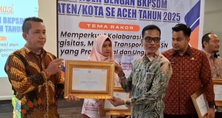 BKPSDM Subulussalam Raih Penghargaan Inovasi Digital, Transformasi Pembelajaran Lewat Program TAKSI