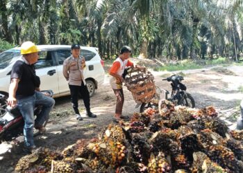 Bhabinkamtibmas Polsek Bunut Ajak Warga Jaga Kamtibmas Lewat DDS Sambang