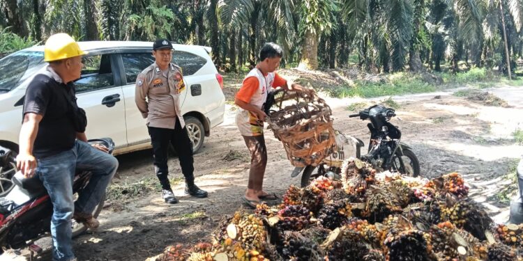 Bhabinkamtibmas Polsek Bunut Ajak Warga Jaga Kamtibmas Lewat DDS Sambang