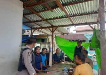 Polsek Ukui Gencarkan KRYD, Warga Diedukasi Pentingnya Menjaga Kamtibmas