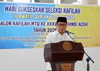 Wakil Wali Kota Langsa Buka Seleksi MTQ