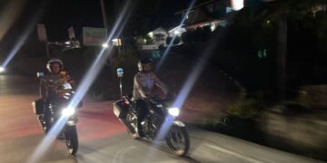 Polsek Pangkalan Kuras Intensifkan Patroli Malam, Sasar Premanisme dan Tindak Pidana C3