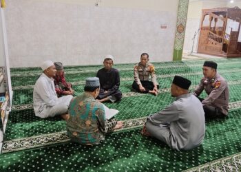 Lewat Subuh Harmoni, Polsek Pangkalan Lesung Ajak Warga Aktif Jaga Kamtibmas
