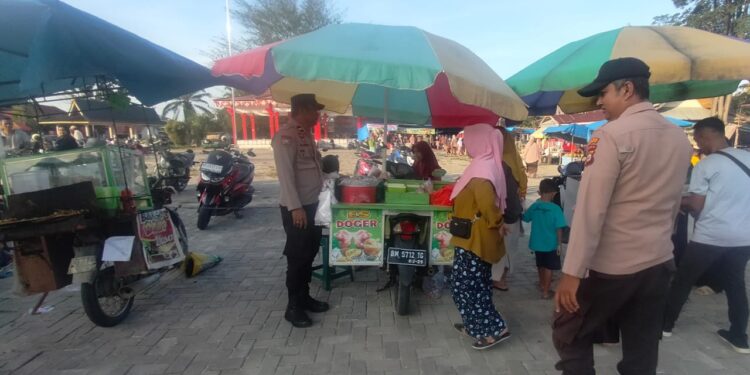 Polsek Bunut Gelar Patroli KRYD, Sasar Minimarket hingga Remaja Nongkrong untuk Antisipasi C3