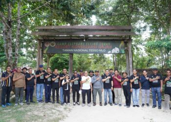 Polsek Ukui Dukung Kuat Harmoni Alam dan Kemanusiaan dalam Kunjungan Kapolda Riau ke TNTN