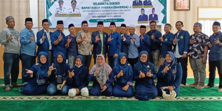 PD IKA BKPRMI Kota Medan Sukses Gelar Rakerda, “Sinergitas Majukan Medan Dengan Makmurkan Masjid”