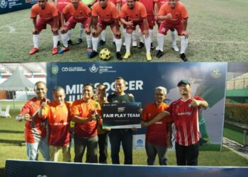 Turnamen MSJ Championship 2025 Sukses, Tim Wartawan Polda Sumut Raih “Fair Play Team”