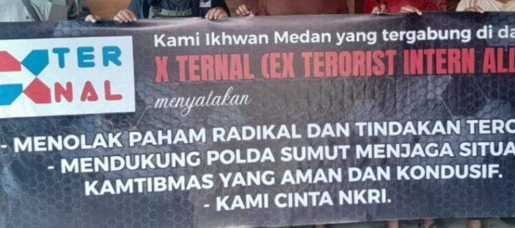 X TERNAL Medan Mengajak Semua Pihak Mencegah Penyebaran Paham Intoleransi, Radikal Dan Terorisme