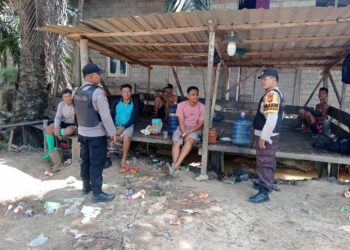 Polsek Ukui Gencarkan KRYD, Edukasi Warga Demi Ukui yang Aman dan Kondusif