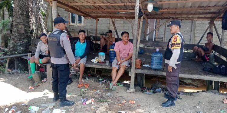 Polsek Ukui Gencarkan KRYD, Edukasi Warga Demi Ukui yang Aman dan Kondusif