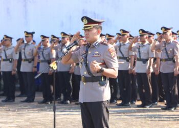 Polres Banyuasin Ziarah Makam Pahlawan, Sampaikan Penghormatan di Rangkaian Hari Bhayangkara Ke-79
