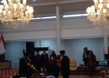Gubernur Herman Duri Resmi Lantik Kepala BPKP Provinsi Sumatera Selatan